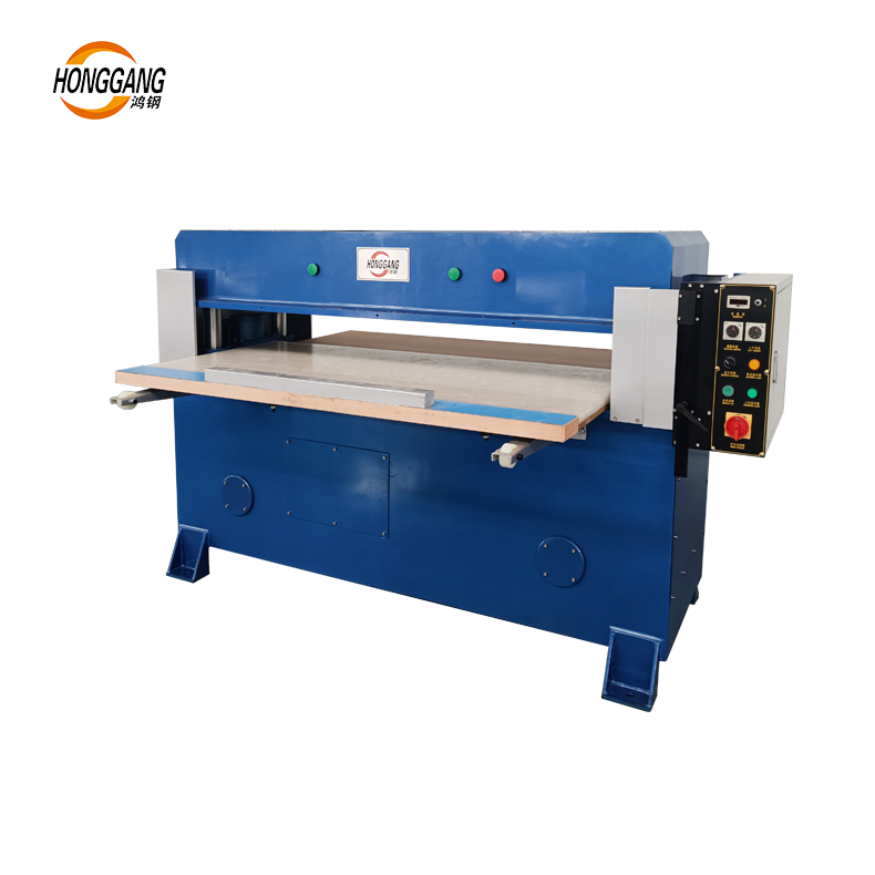 通用款手動送料精密四柱油壓裁斷機